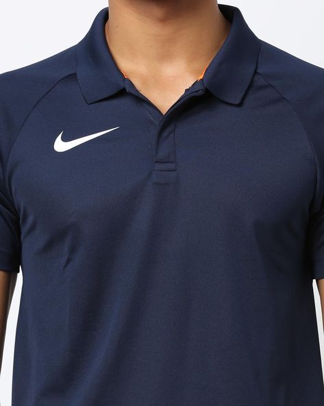 Sports Polo T-shirt with Signature Branding-AV4888-419