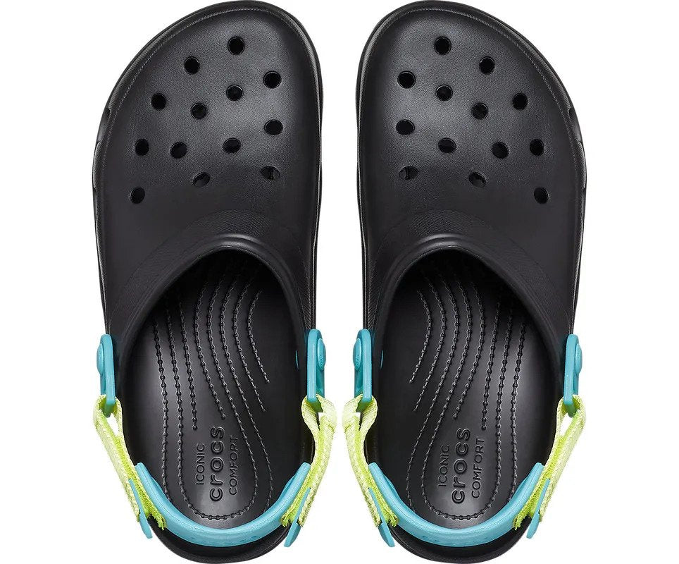 CLASSIC ALL TERRAIN BLACK/MULTI UNISEX CLOG-206340-0c4