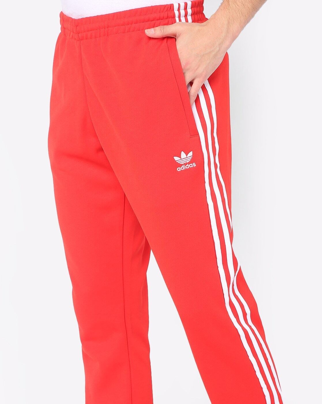 Straight Fit Track Pants with Branding-H06713