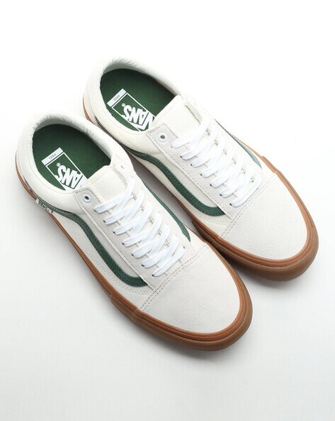 Authentic Panelled Lace-Up Sneakers-VN000ZD4W8N