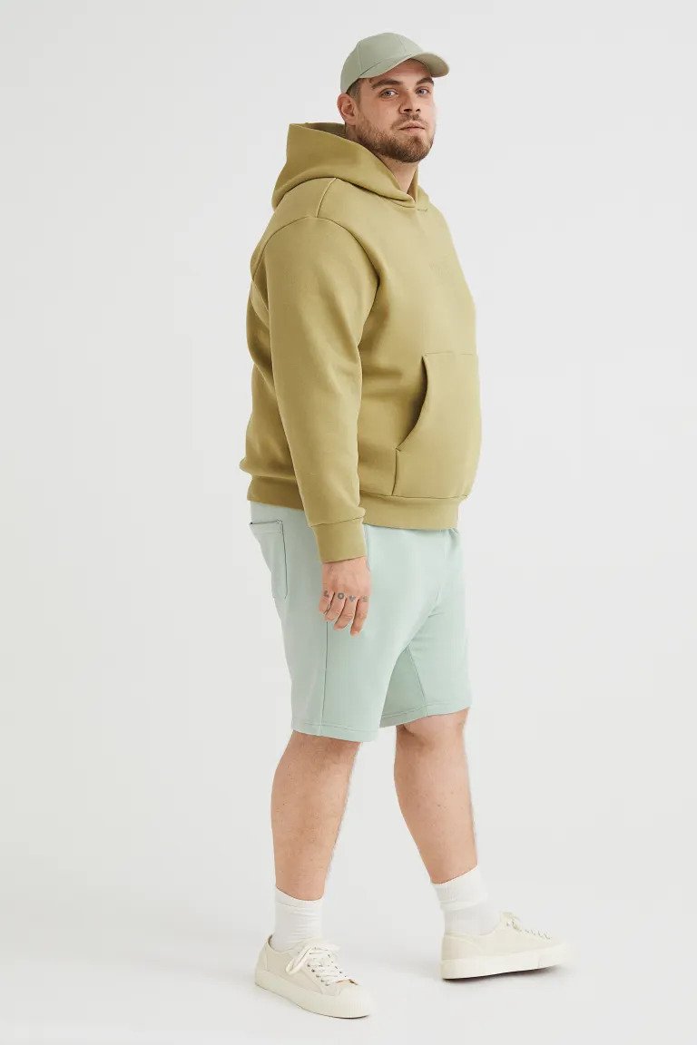 Regular Fit sweatshirt shorts-0956308015