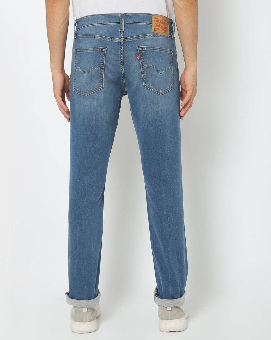 MB 511 Mid-Wash Slim Fit Jeans-18298-1005