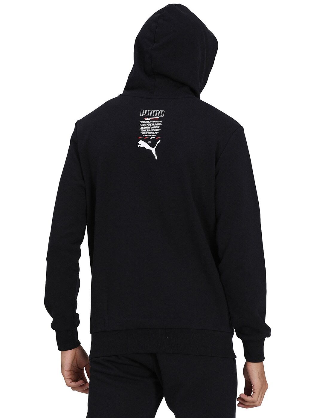 PUMA Hoodie with Typography-597169-001 - Discount Store