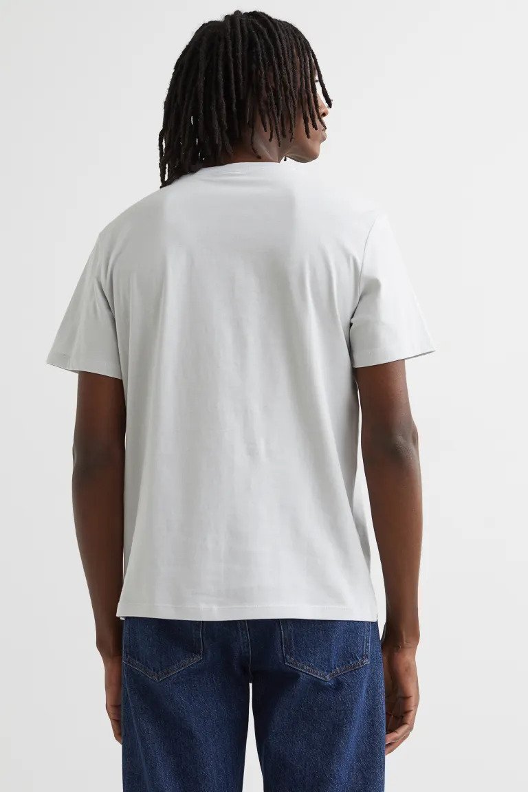 Regular Fit Cotton T-shirt-1036336002