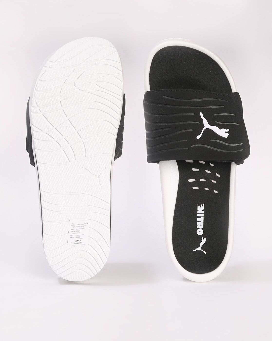 Nitrocat V Sliders with Velcro Strap-38426304