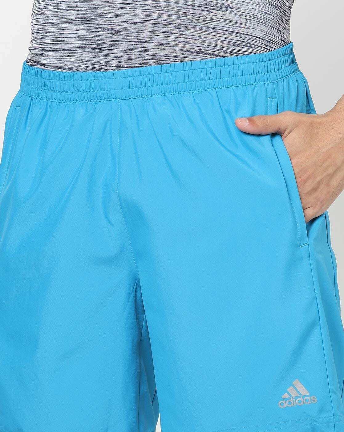Flat-Front Shorts with Insert Pockets-Ha8570