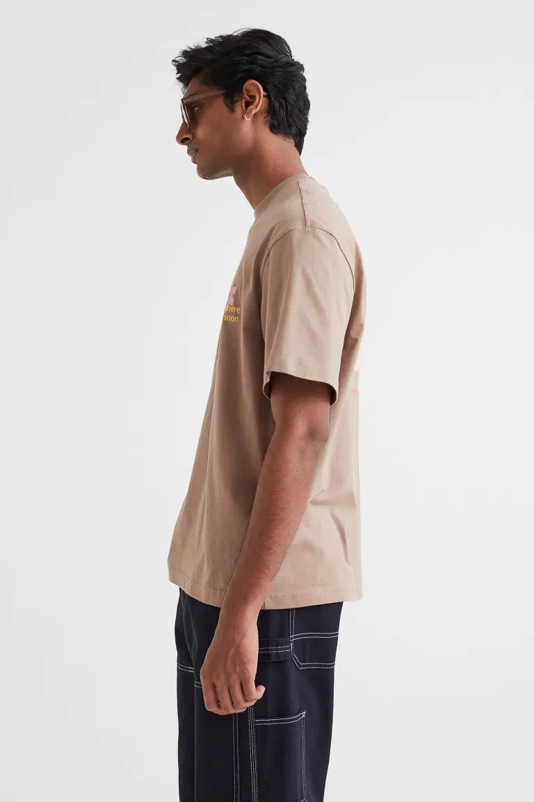 Relaxed Fit Cotton T-shirt-1032522026