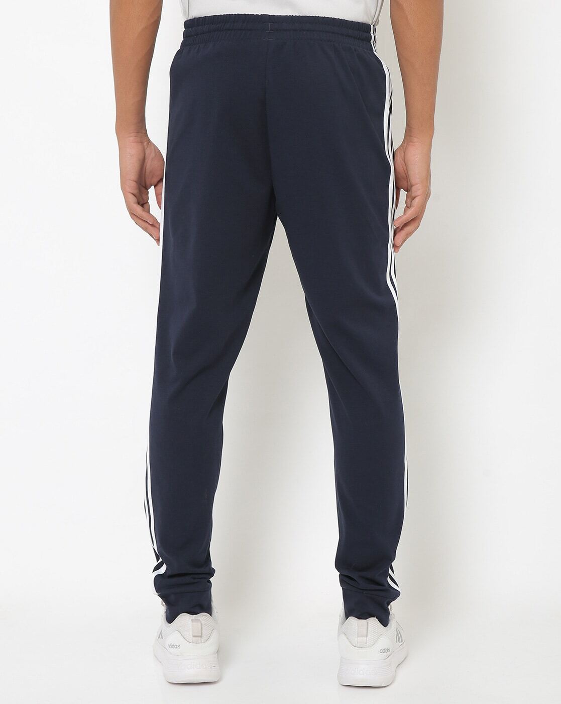 Track Pants with Contrast Stripes-Hb0945