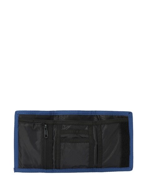 Textured Tri-Fold Wallet with Velcro Closure-07561709