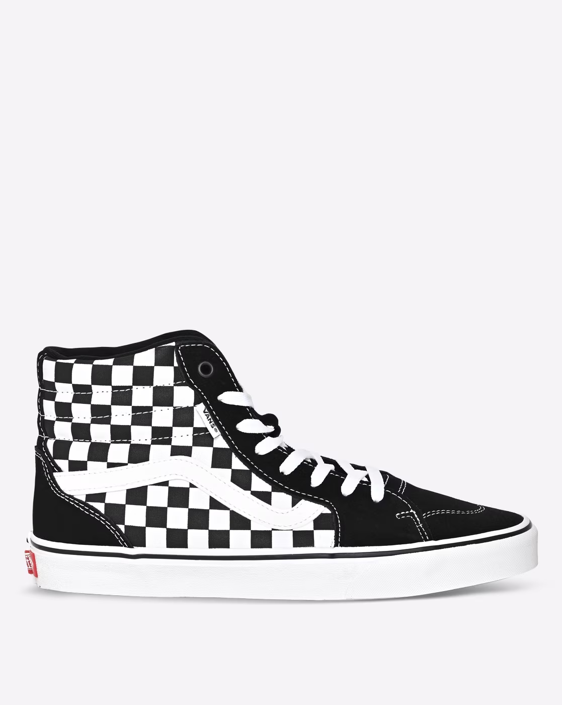 MN Filmore Checked High-Top Lace-Up Shoes-71002998