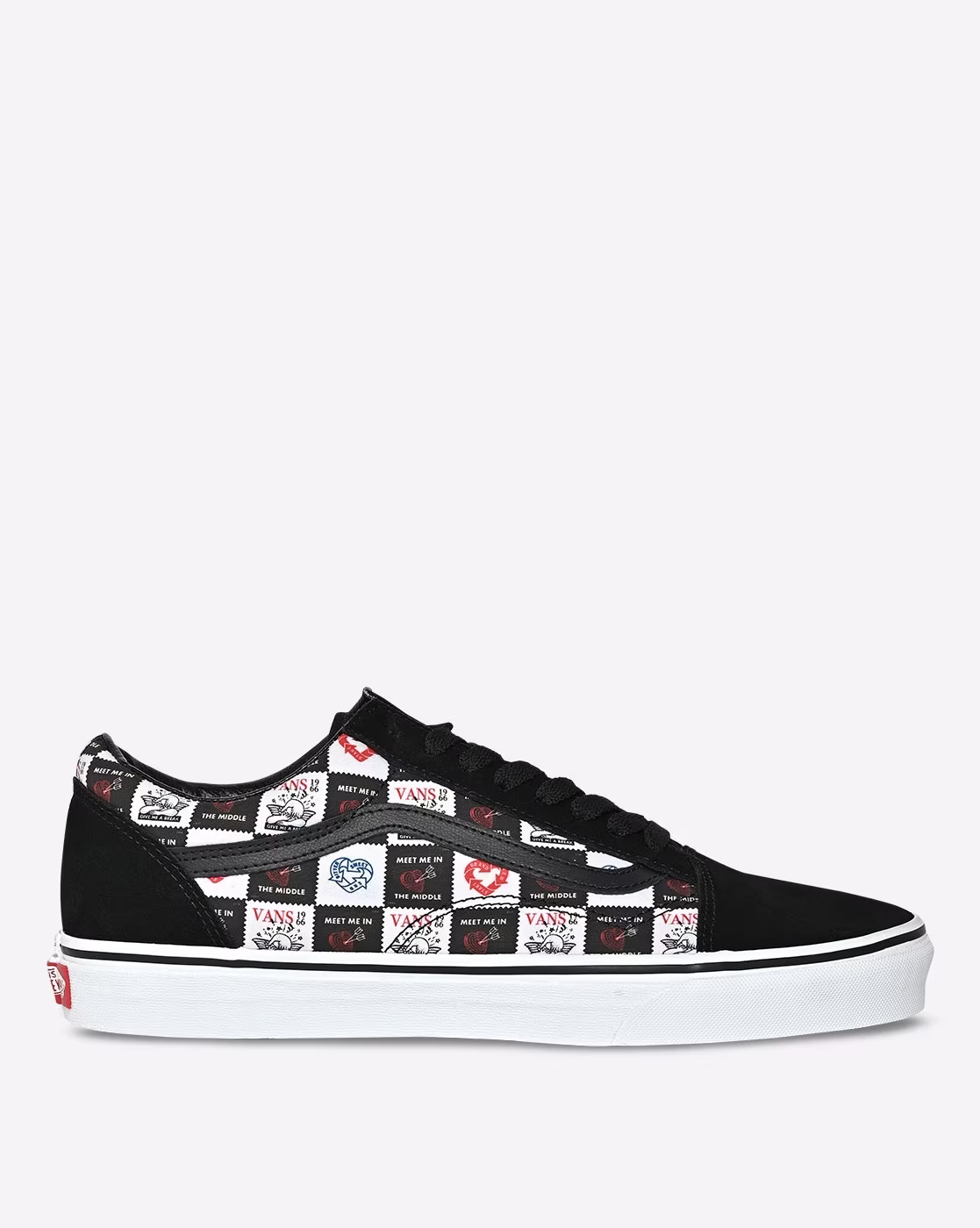 UA Old Skool Checked Lace-Up Shoes-71002975