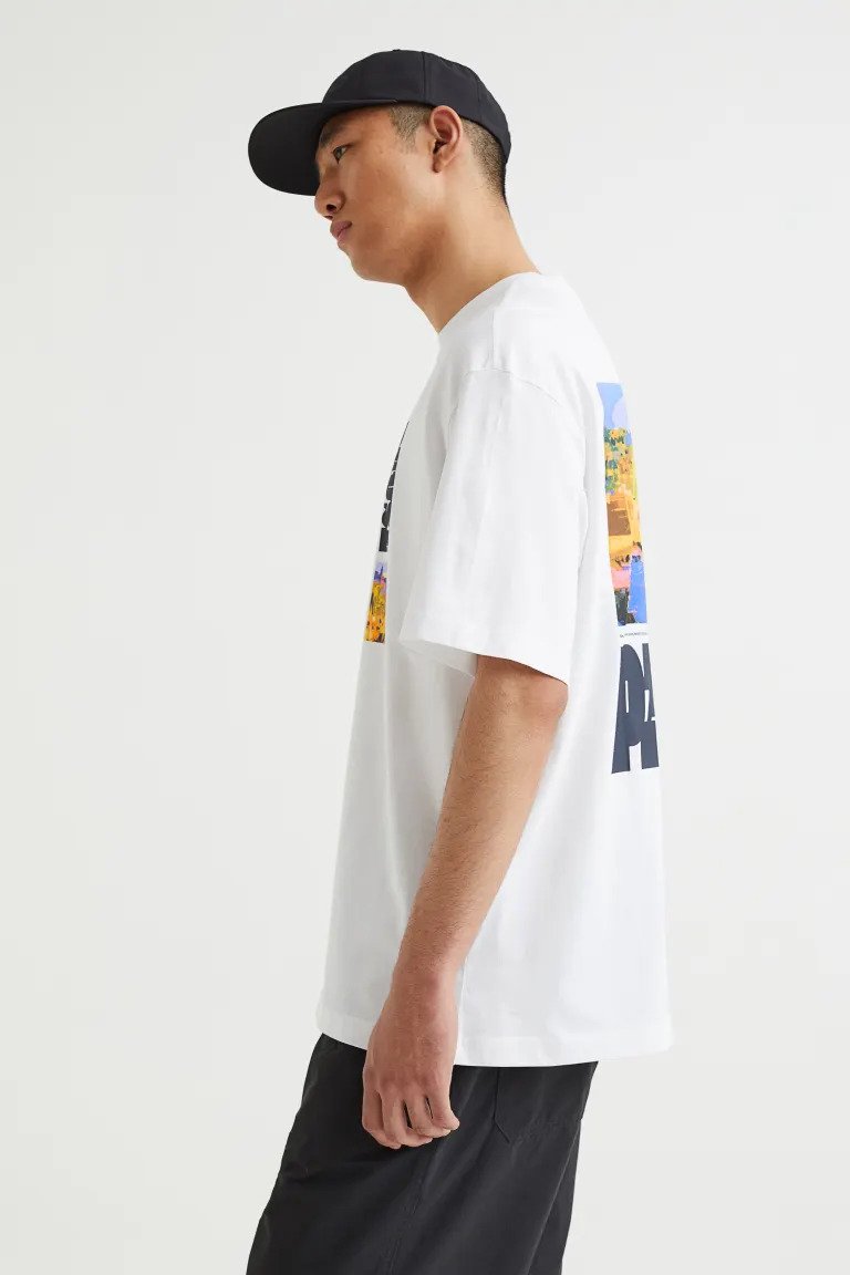 Relaxed Fit Cotton T-shirt-1032522035