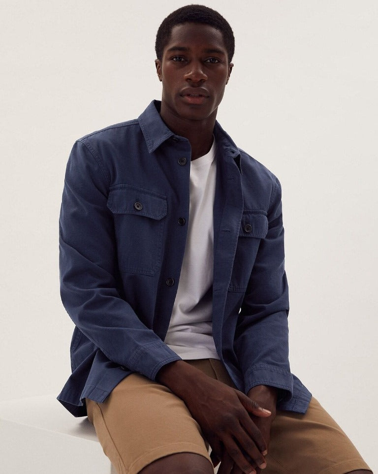Solid Shackets Shirt-25129939