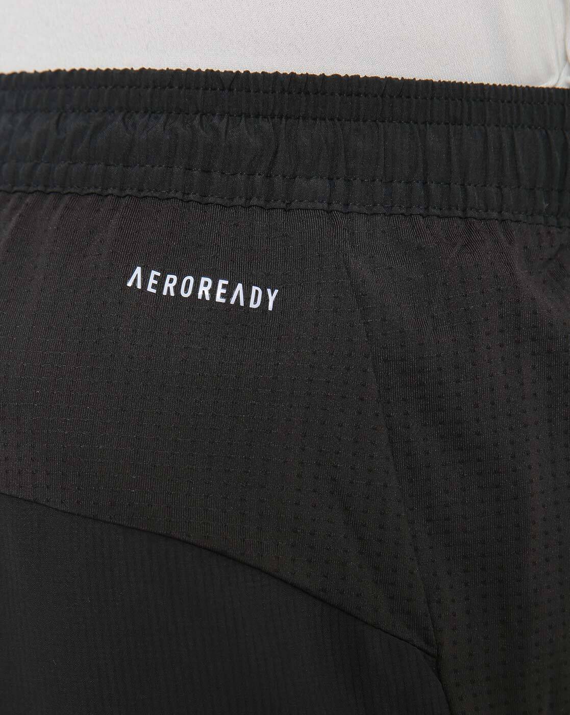 Brand Print Knit Shorts with Insert Pockets-Hc3876