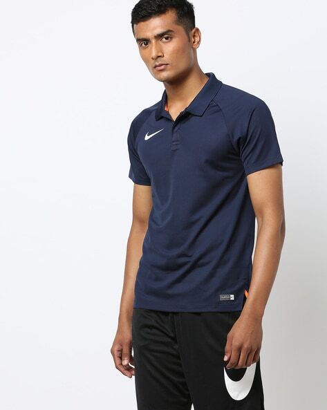 Sports Polo T-shirt with Signature Branding-AV4888-419