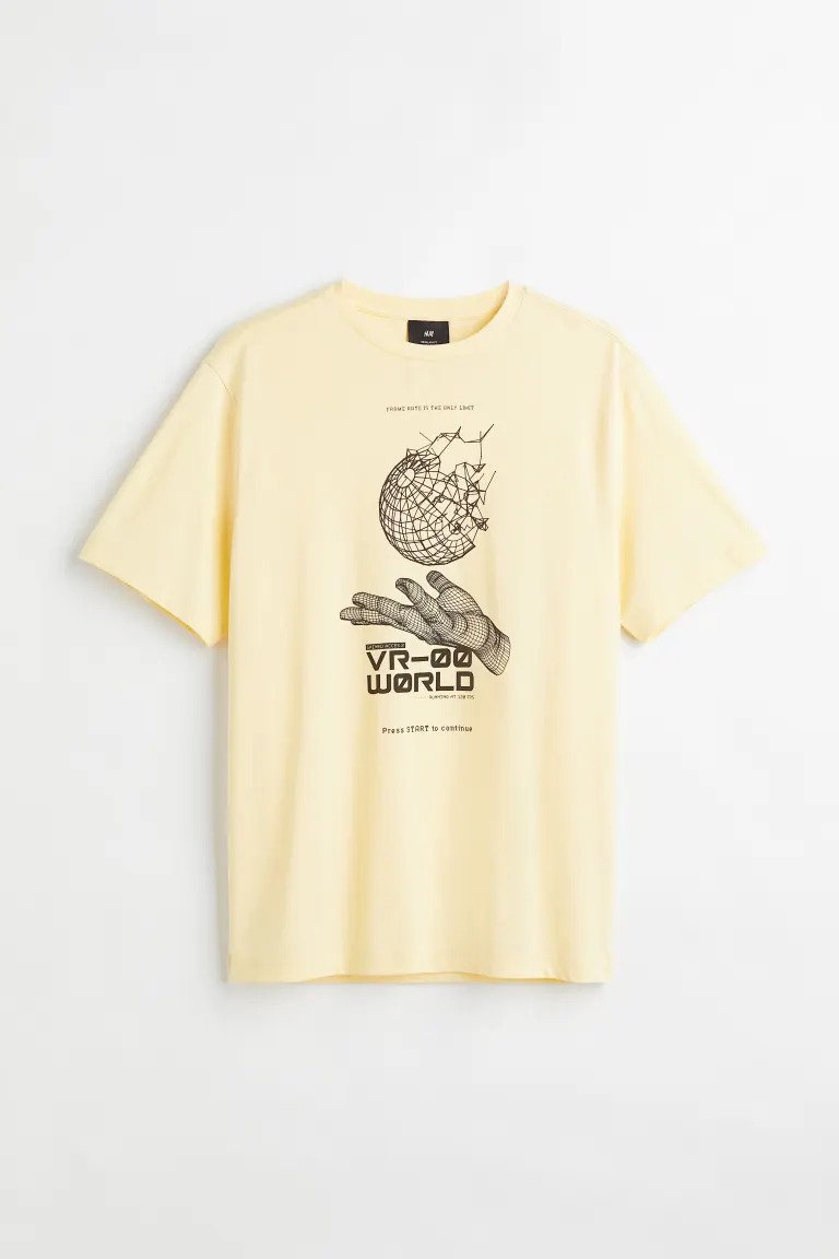 Printed T-shirt-0684021159