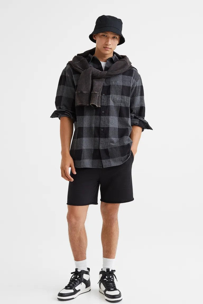 Relaxed Fit Twill shirt-1032855014