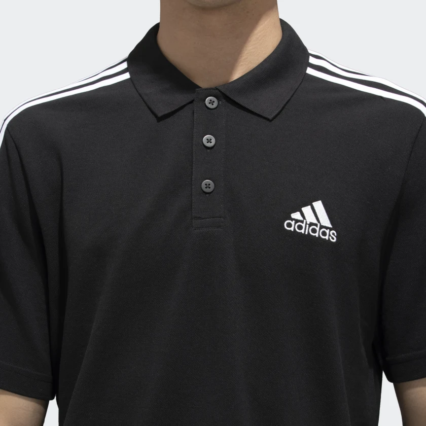 STRIPES PIQUE POLO SHIRT-Hc1862 – Discount Store - Main Image