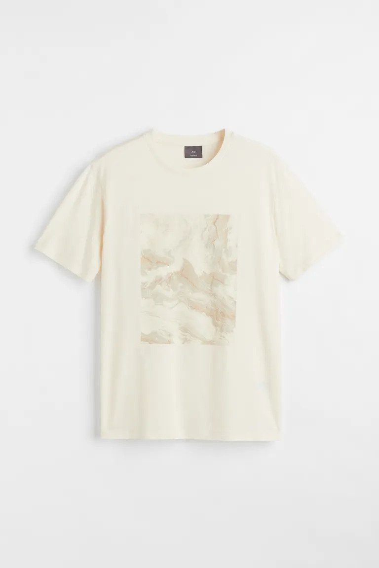 Regular Fit Cotton T-shirt-1036336001