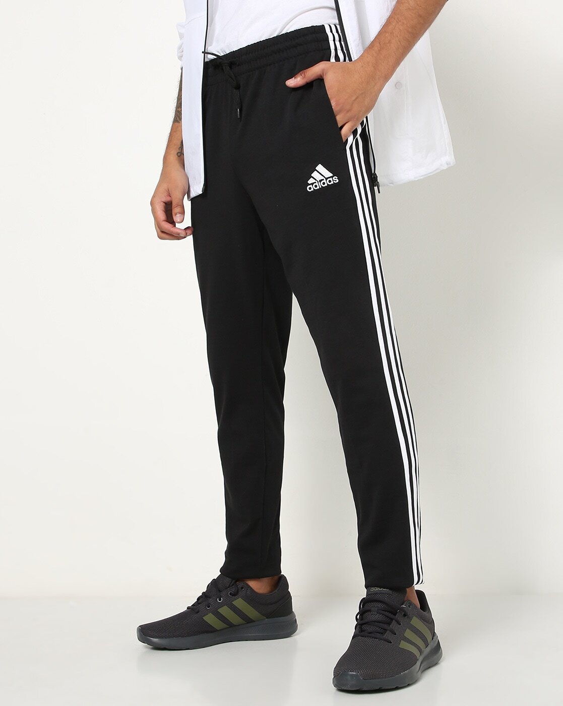 Track Pants with 3-Stripe Details-Hn5862