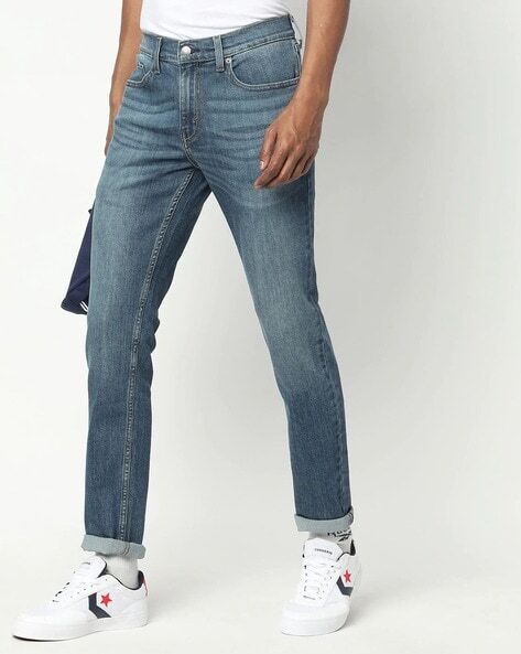 288 Creed Skinny Jeans with Whiskers-52395-0002