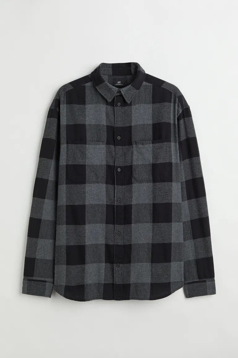 Relaxed Fit Twill shirt-1032855014