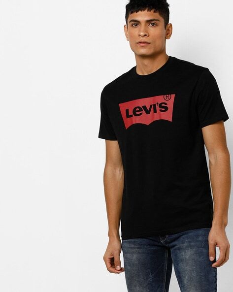 Crew-Neck Cotton T-shirt with Branding-16960-0155