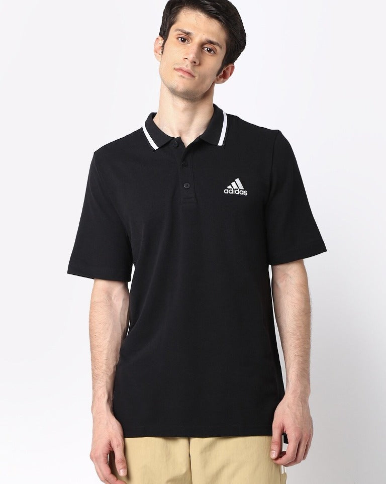 Polo T-shirt with Collar Tipping-Gk9027