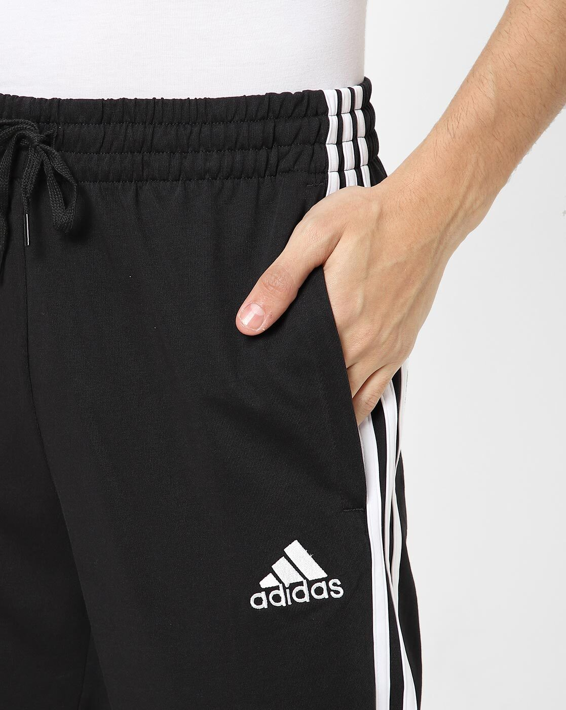 Nike side clearance stripe track pants