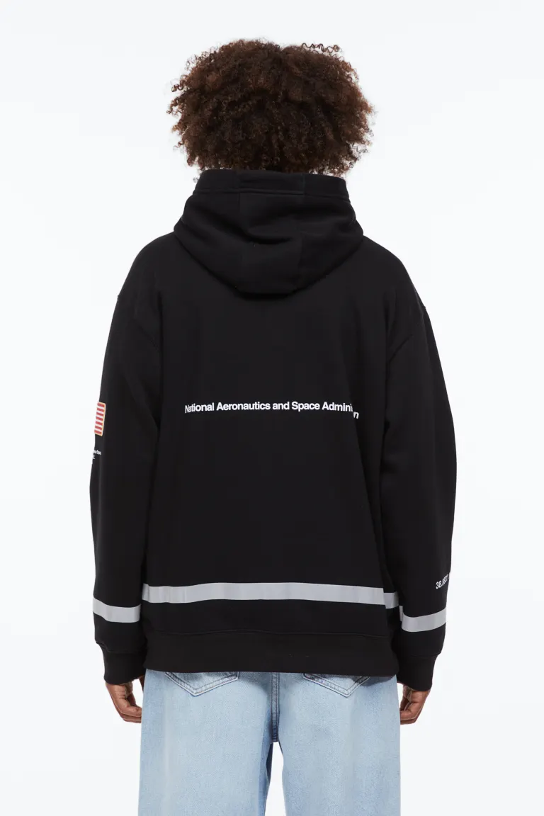 Relaxed Fit Hoodie-1095667001