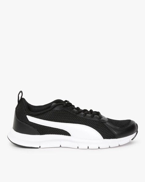 Panelled Lace-Up Sports Shoes-37100002