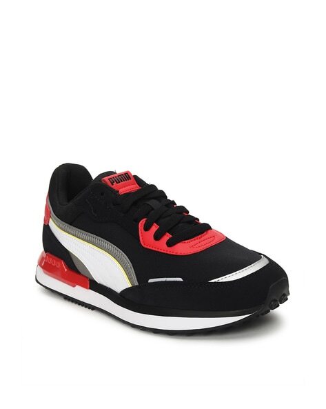 City Rider Round-Toe Lace-Up Sneakers-382044 07