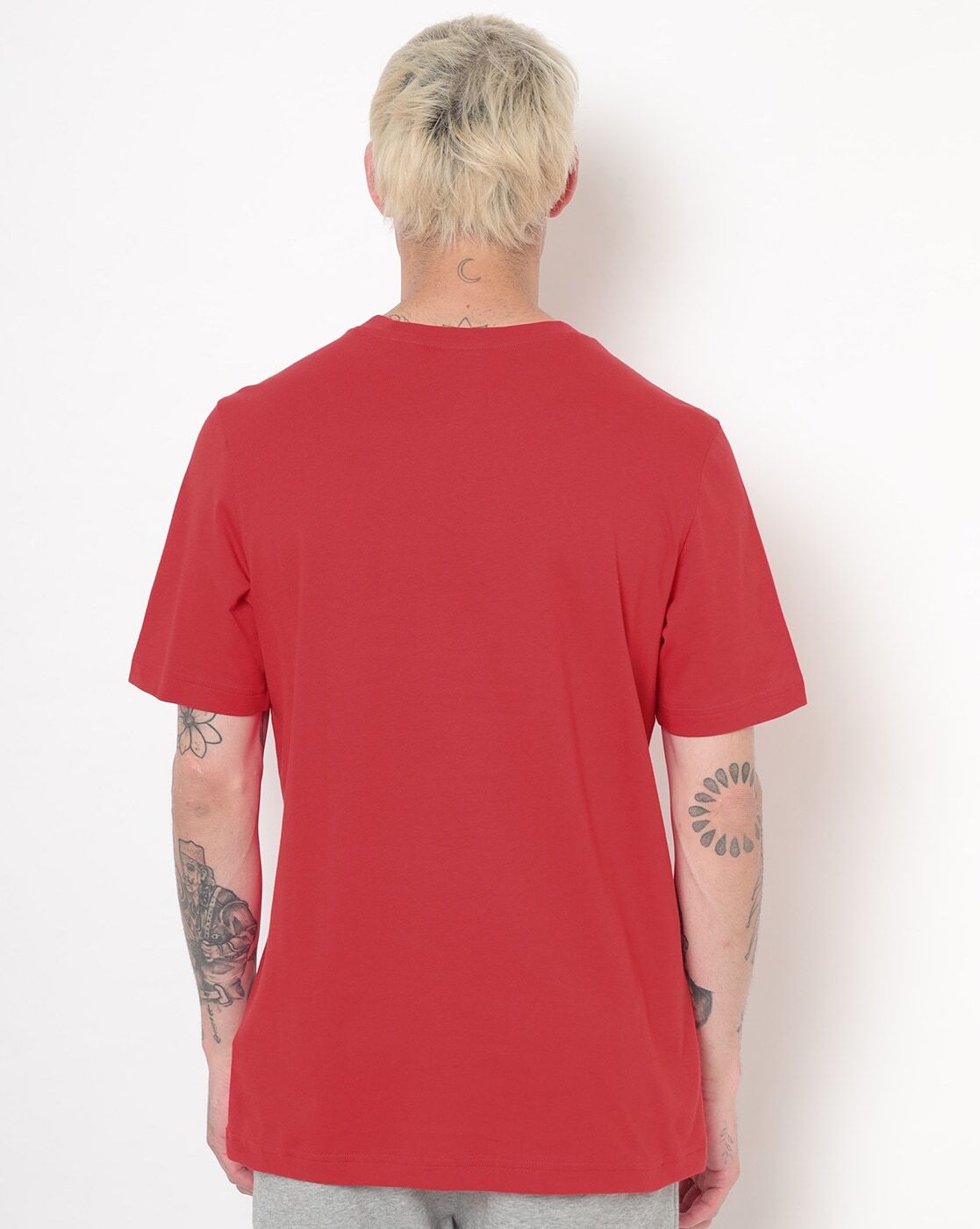 Logo Print Crew-Neck T-shirt-He9511