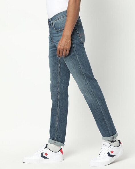 288 Creed Skinny Jeans with Whiskers-52395-0002