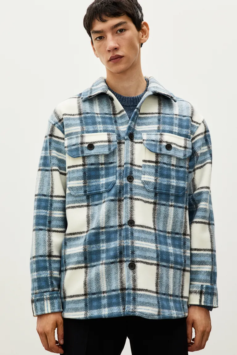 Relaxed Fit Overshirt-1079479002