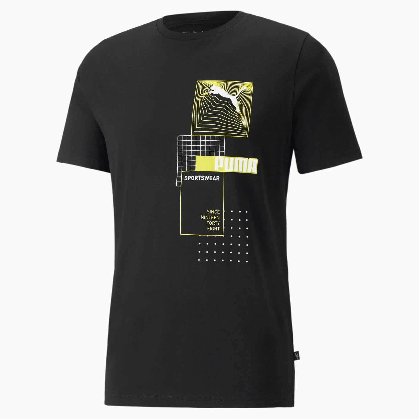 Reflective Graphic Men's Tee-848572 01