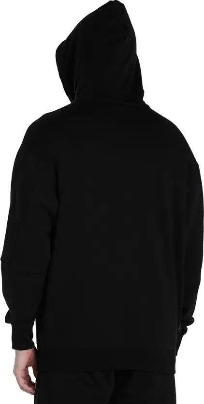 Men Full Sleeve Solid Hooded Sweatshirt-53566101