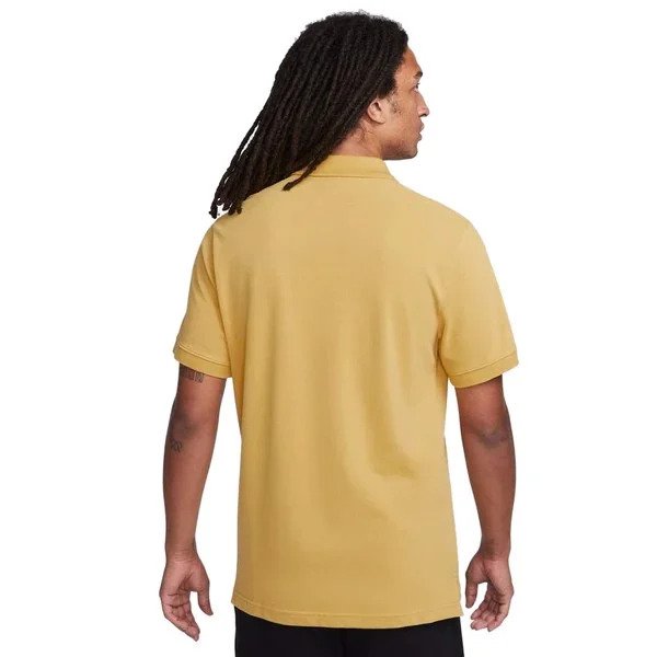 Men Self Design Polo Neck Yellow T-Shirt-cj4457-725