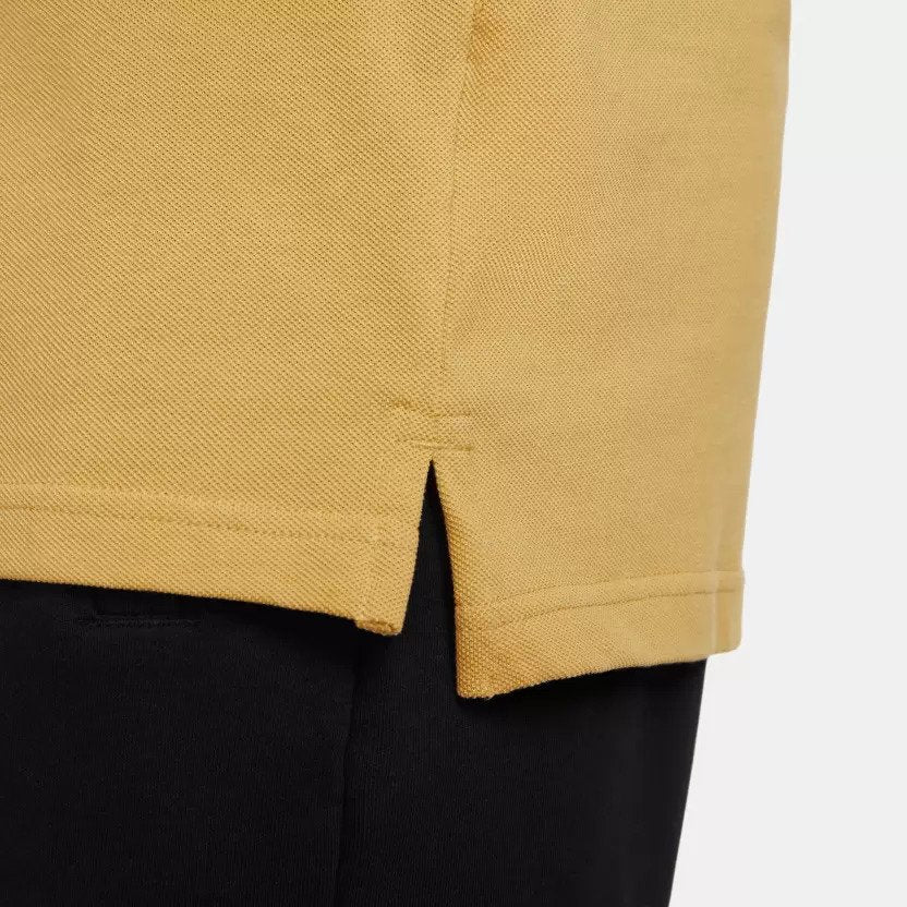 Men Self Design Polo Neck Yellow T-Shirt-cj4457-725