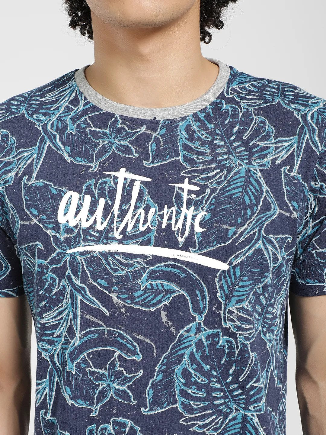 Tropical Authentic Print T-Shirt