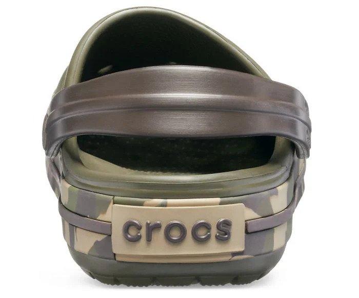 Crocband Graphic III Dark Camo Green/Espresso Unisex Clog

-205330-3R1 - Discount Store