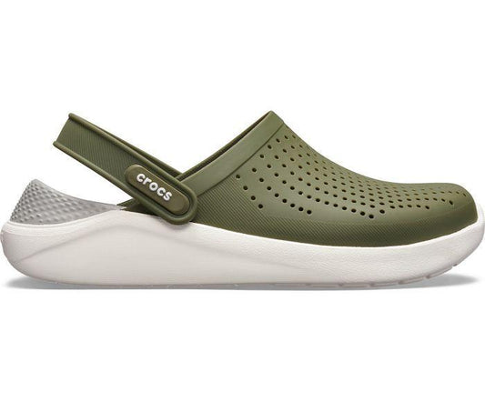 LiteRide Army Green/White Unisex Clog - Discount Store