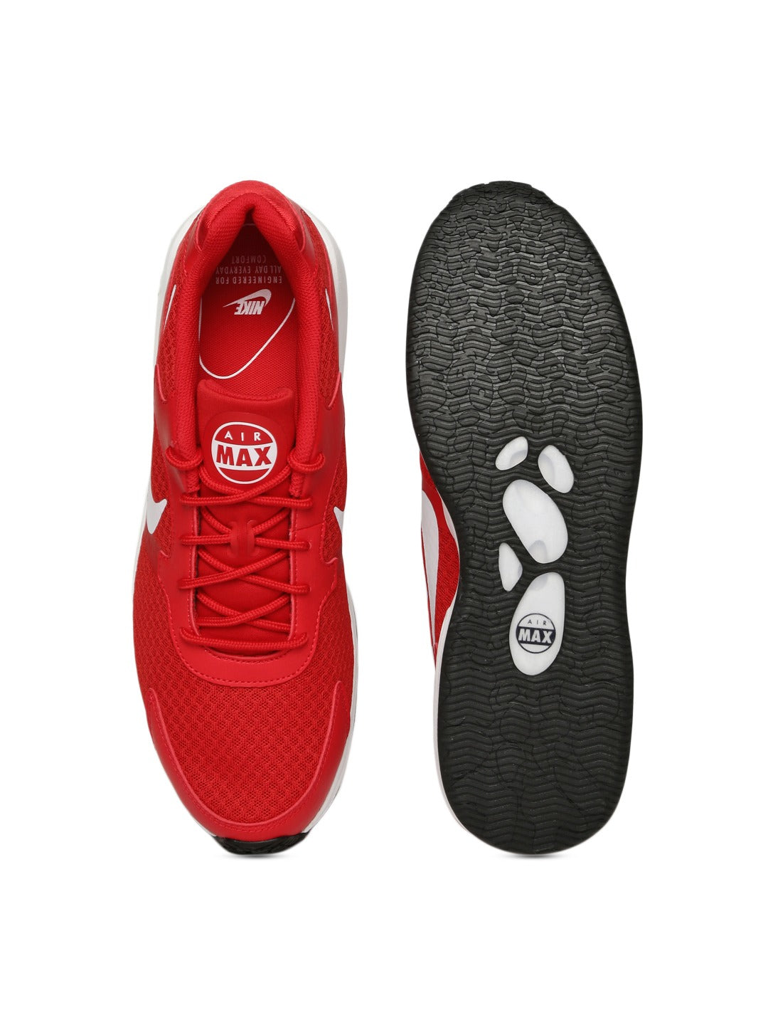 Men Red Air Max Guile Sneakers