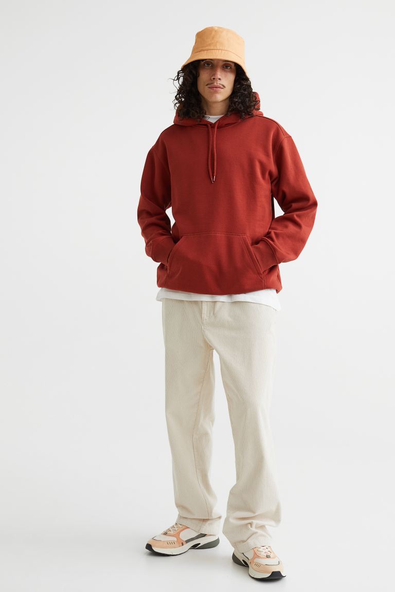 Relaxed Fit Hoodie-0970819046