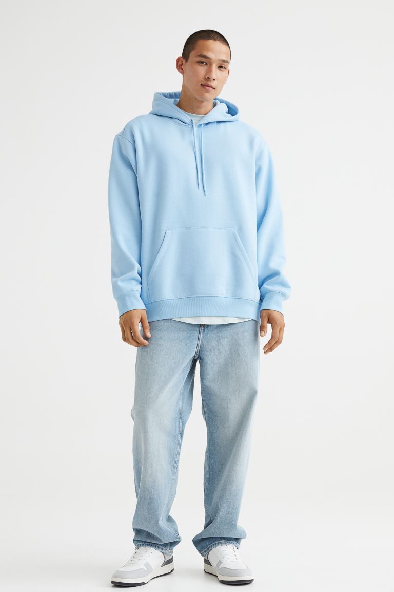 Relaxed Fit Hoodie-0970819040
