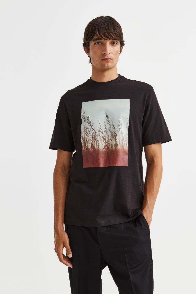 Regular Fit Cotton T-shirt-1099632003