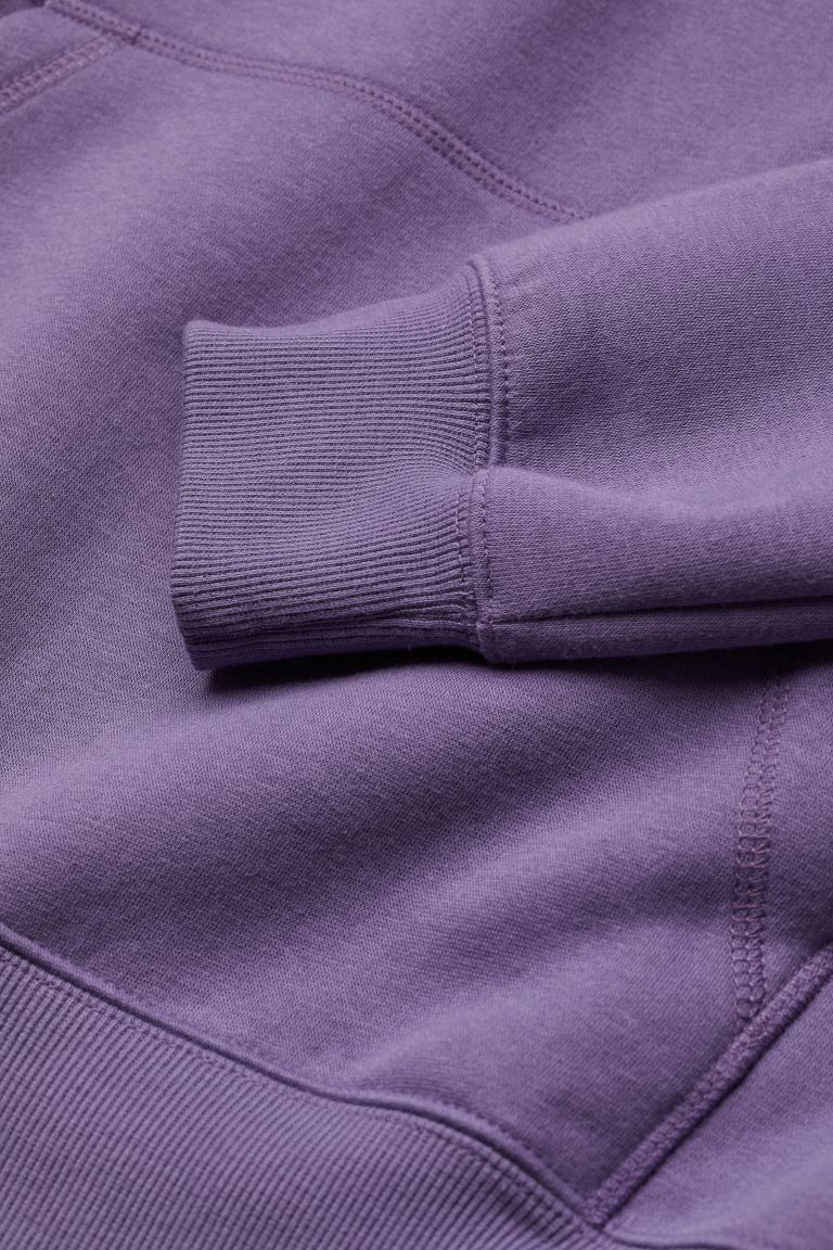 Relaxed Fit Hoodie-purple-0685814065