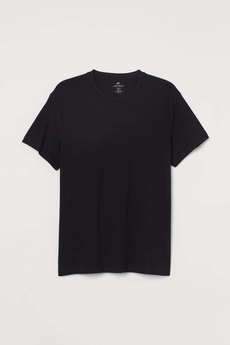Round-neck T-shirt Regular Fit-0685816002