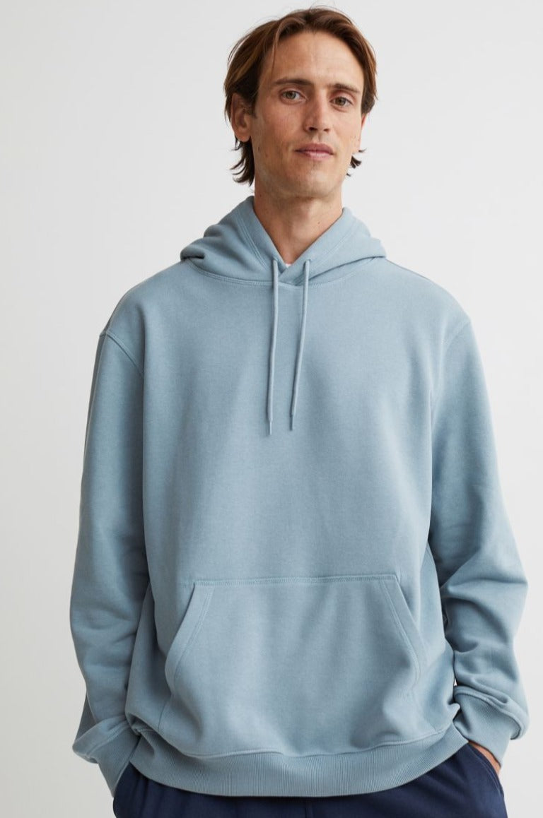 Relaxed Fit Hoodie (Turquoise) 0970819019