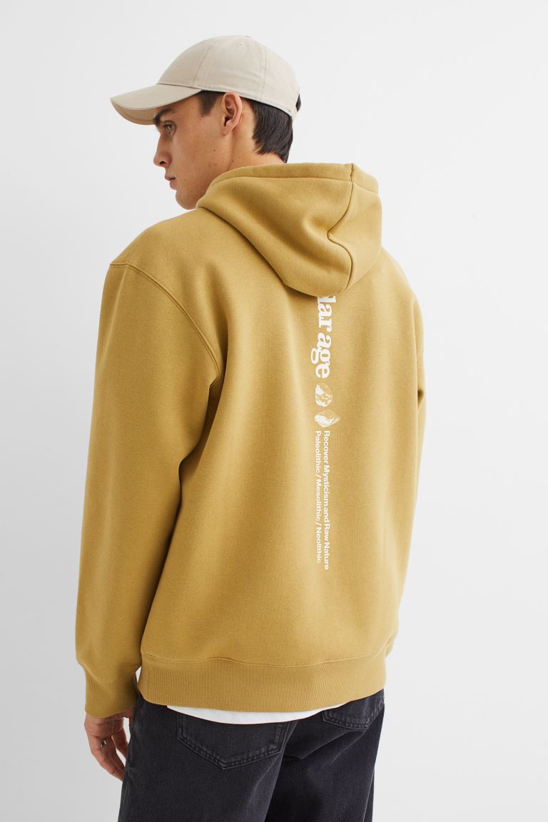 Relaxed Fit Hoodie-1019679027